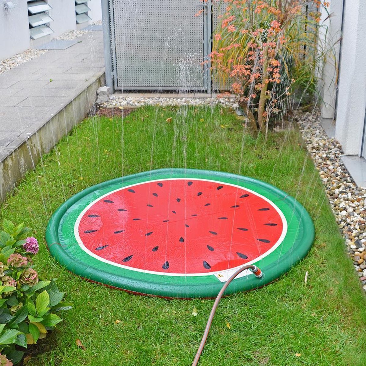 Watersproeimat Watermeloen Opblaasbaar