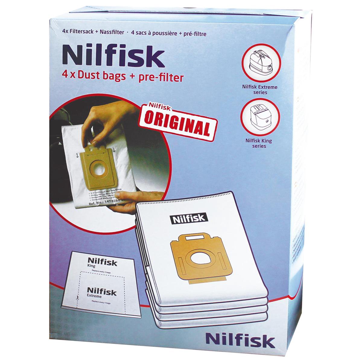Nilfisk E - Stofzuigerzakken