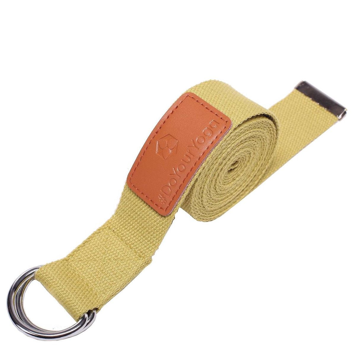 #DoYourYoga - Yogariem - »Amita« - 100% polyester met stabiele metalen ringsluiting - 260 x 3