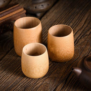 Bamboe beker set van 3 - Drinkbeker - Vegan - Zero waste - Duurzaam