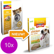 Smolke vers gestoomd kip - hondenvoer - 10 x 395 gr