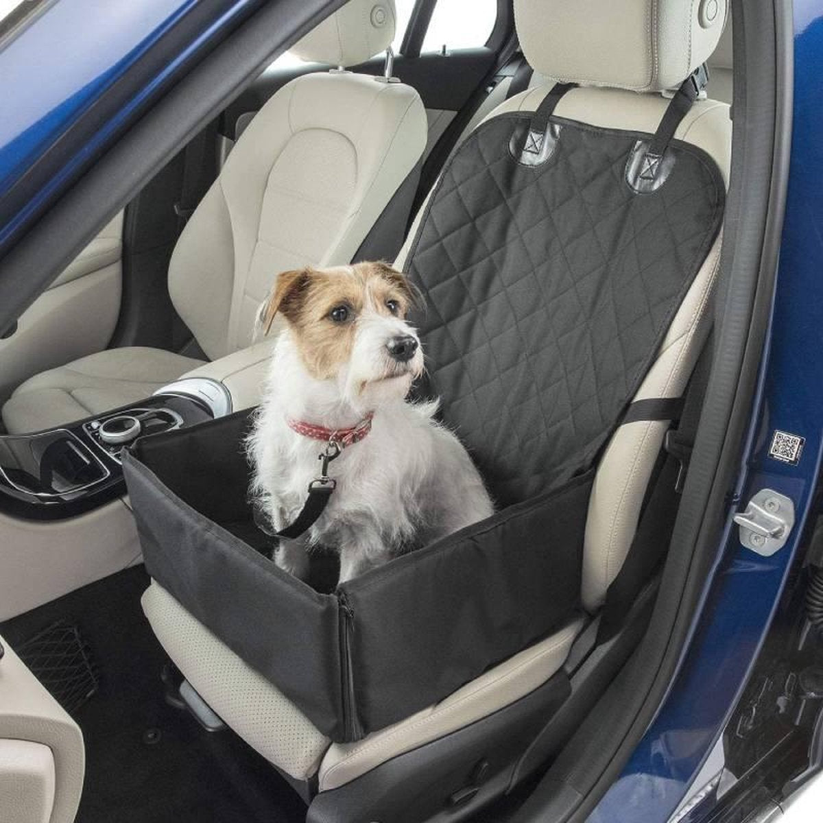 Autostoel voor Hond en andere huisdieren - Stoelbeschermer - zwart
