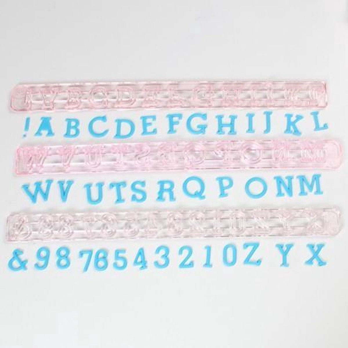 FMM Alphabet & Numbers tappits Upper Case