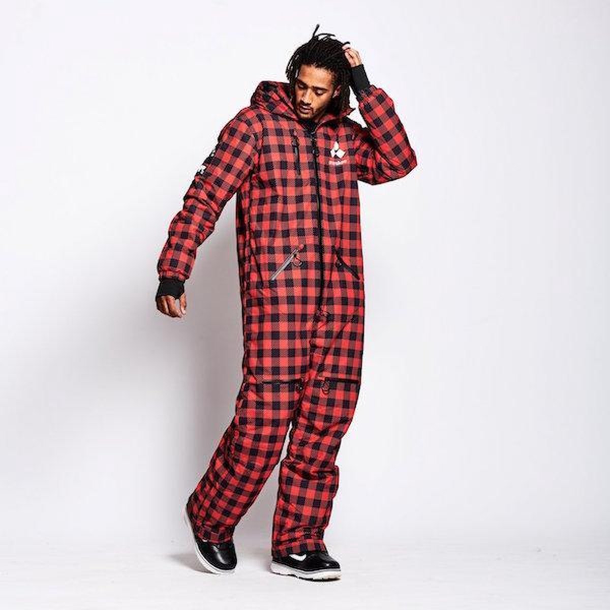 Oneskee skipak Red Plaid   XL