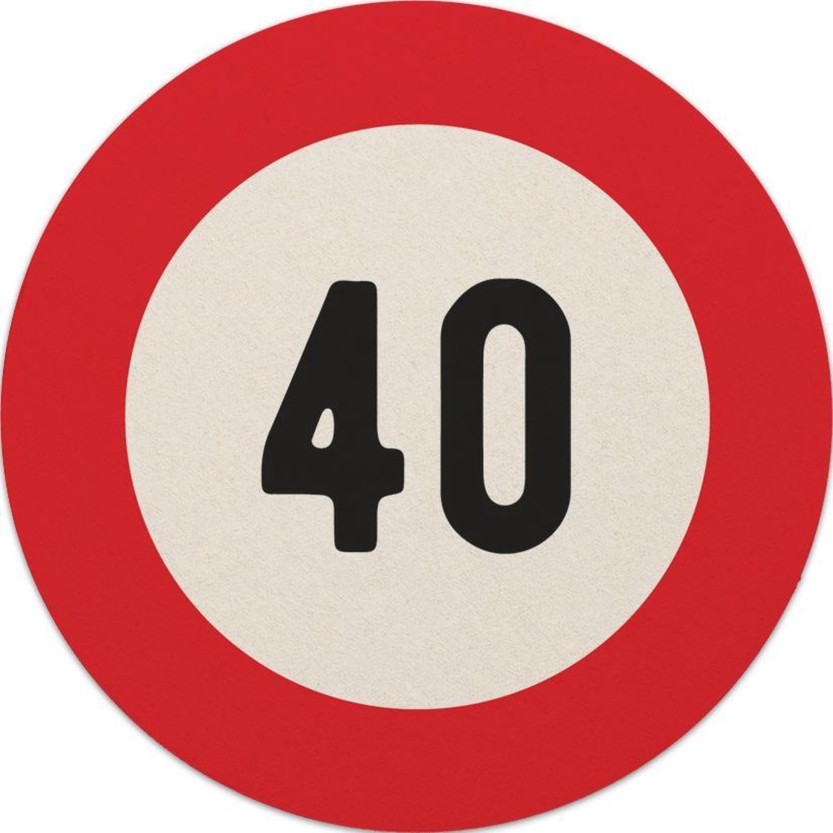 Bierviltjes 40 jaar | Bierviltjes 100 stuks | Bierviltjes verjaardag| Bierviltjes gefeliciteerd