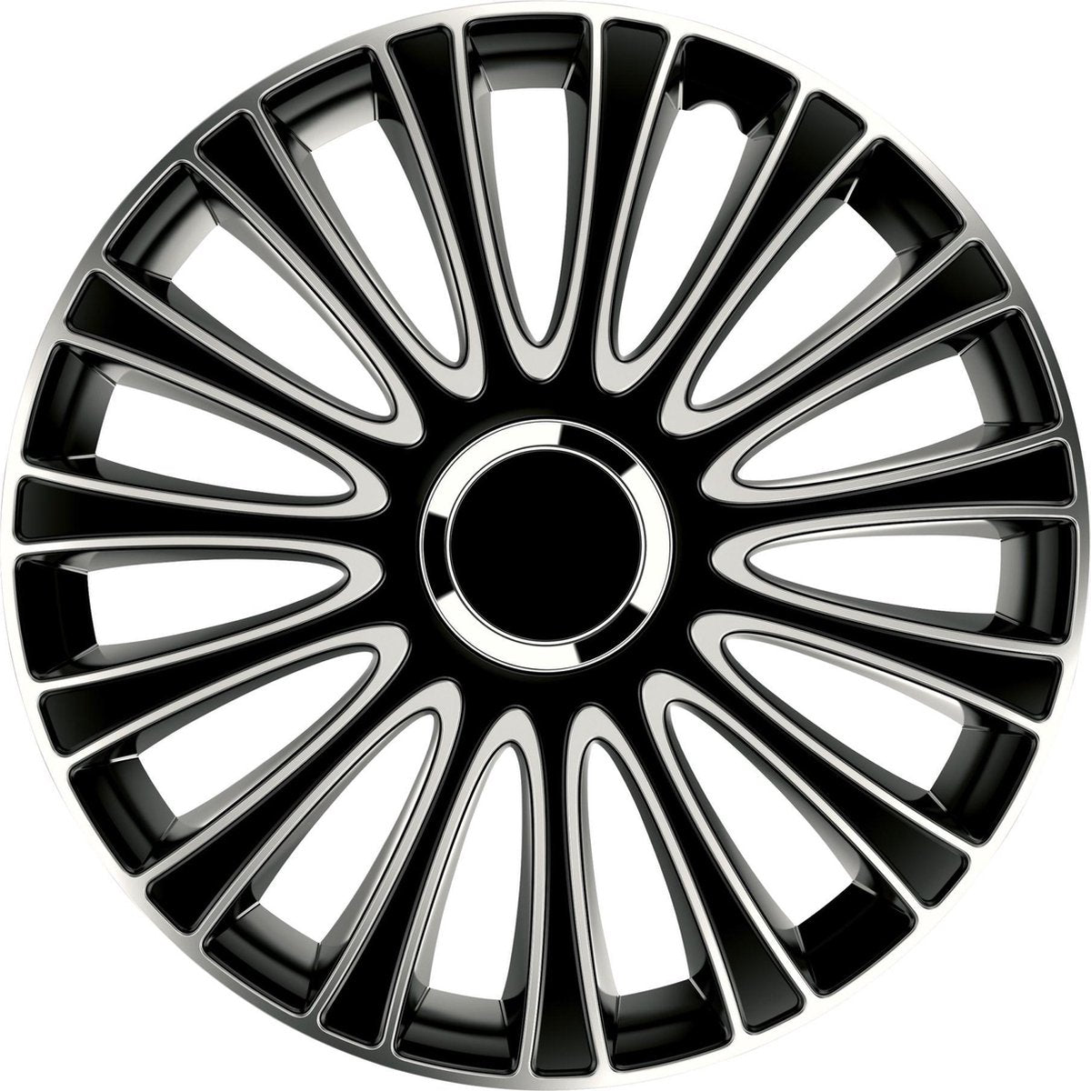 Gorecki Wieldoppenset LeMans Pro 13" Zwart/Zilver