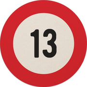 Bierviltjes 13 jaar | Bierviltjes 20 stuks | Bierviltjes verjaardag| Bierviltjes gefeliciteerd