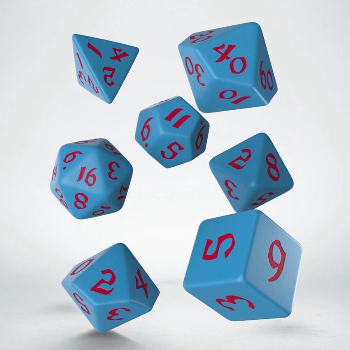 Classic Runic – Blue w/red