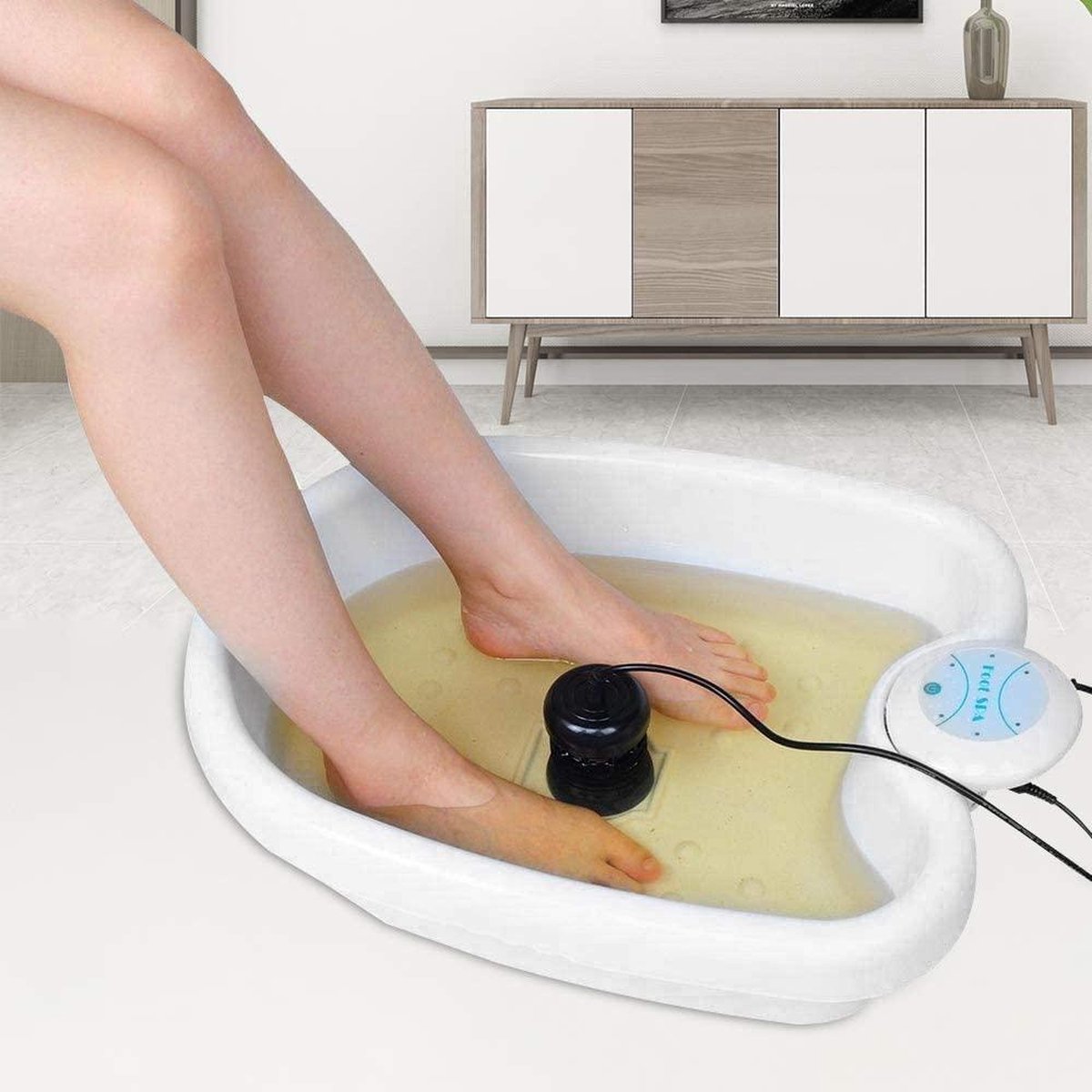 Voetenbad - Zinaps Ionische Detox Foot Bath Machine met massagefunctie Voetbad