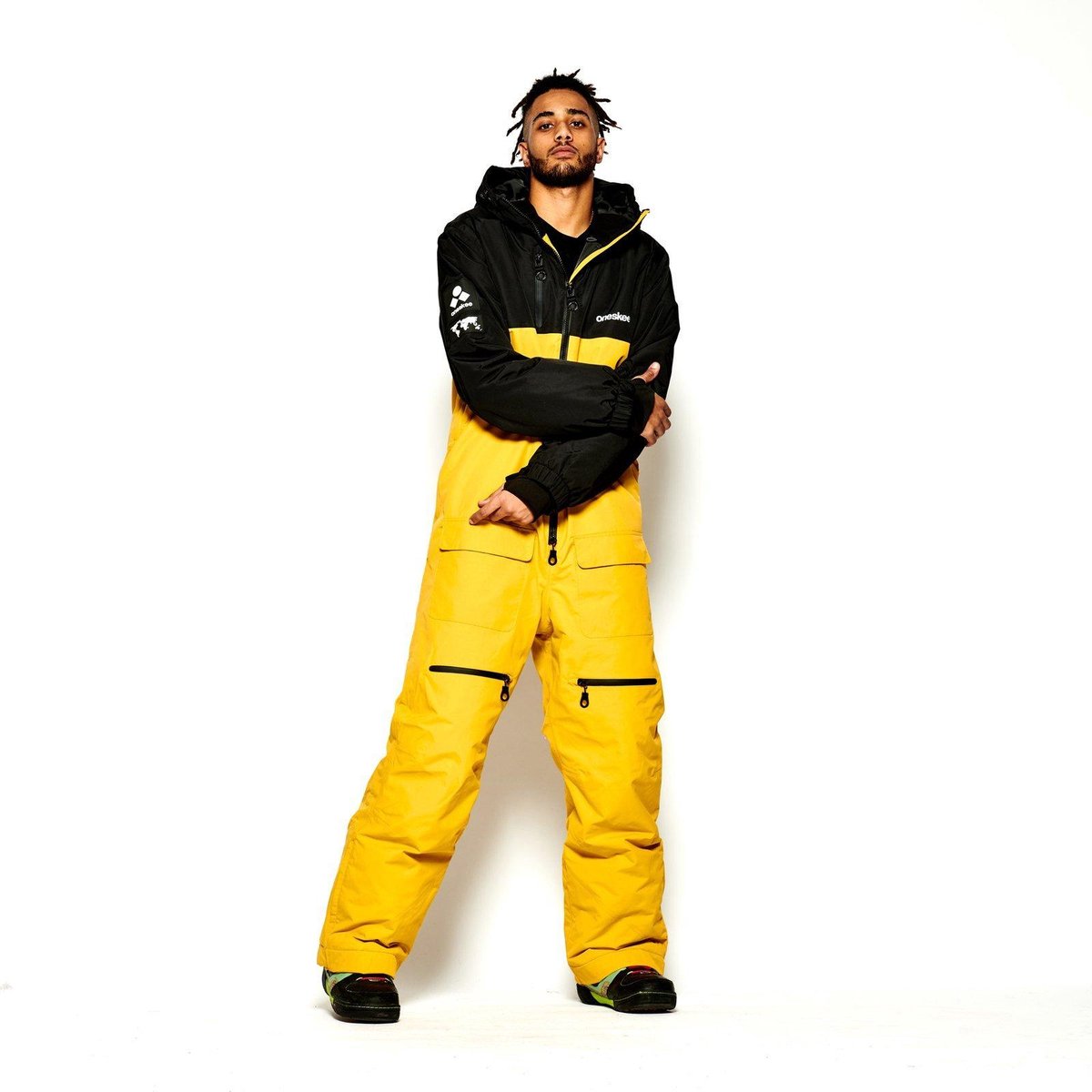 Oneskee Mark V Gold  black - M - Skipak mannen - waterkolom 20
