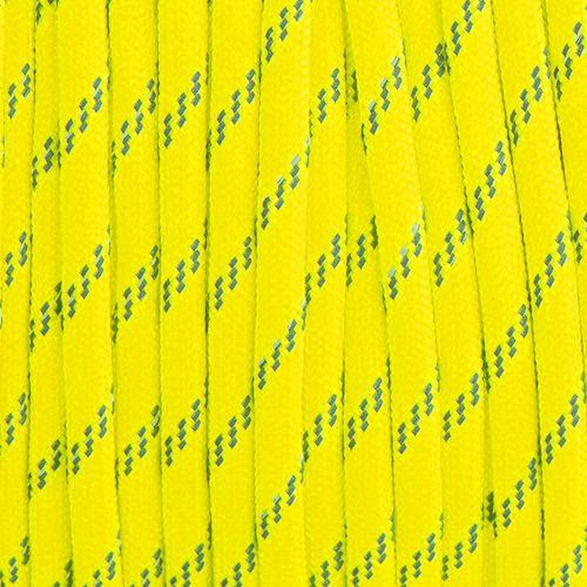 Rol 100 meter - Geel Reflecterend Paracord 550 - Type 3 - #69