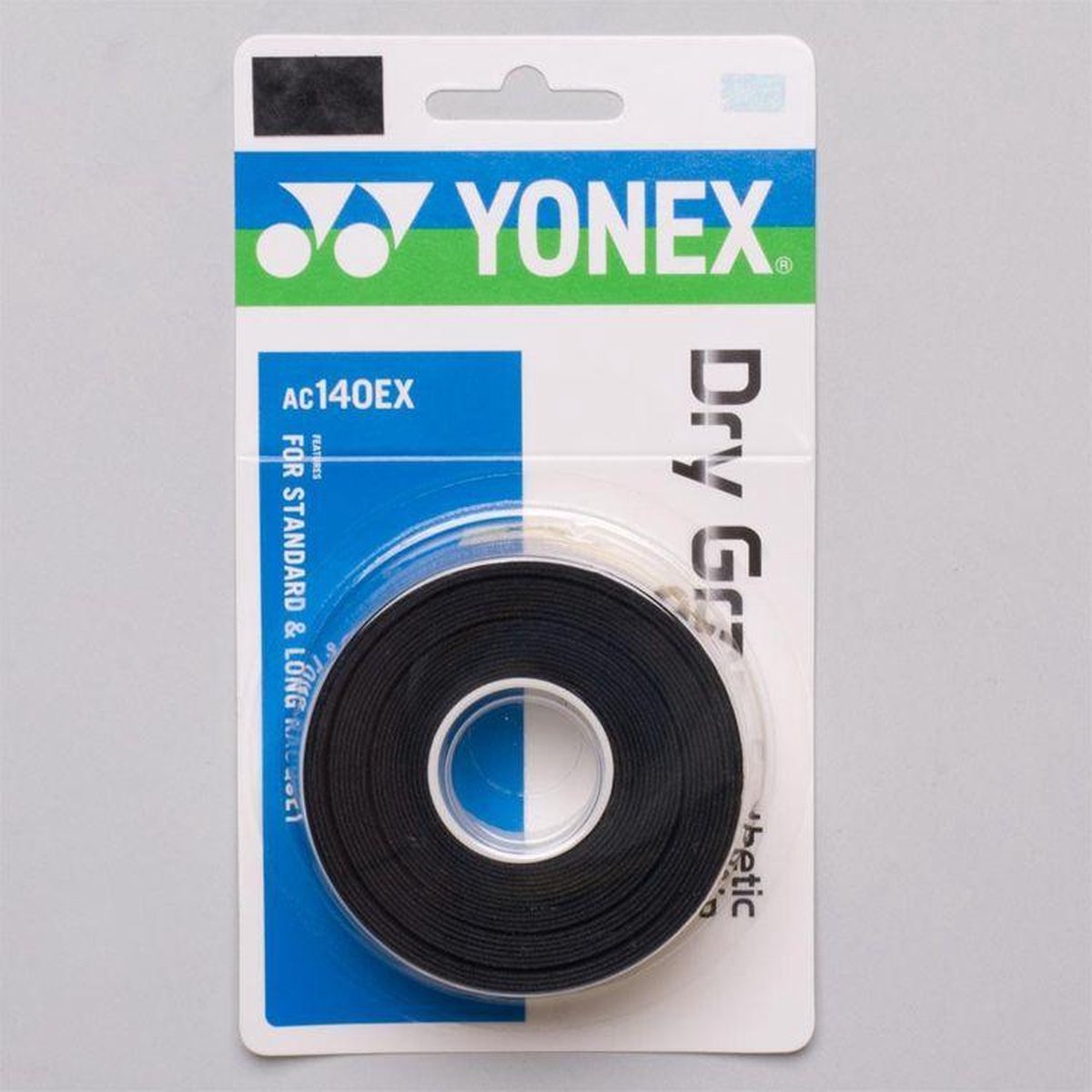Yonex Dry Grap 3 Pack Overgrip Zwart