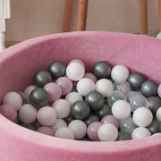Soft Velvet Ballenbad Raspberry Moje • Rond 40 x 90 cm • Inclusief 300 Balletjes
