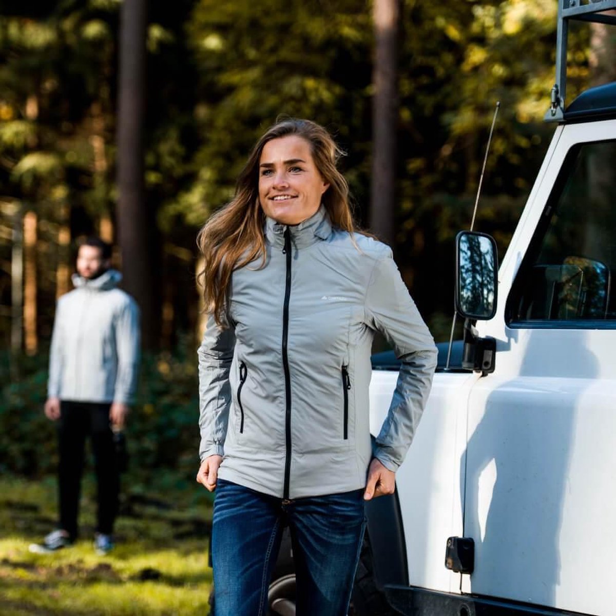 Cortazu Mid-layer Jas (all season) Licht Grijs | Dames warm gevoerde outdoor jas