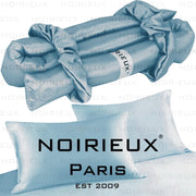 Heatless curls + Satijnen kussensloop - Heatless Haarkruller - Zijde haarkruller - Heatless curling ribbon silk – Blauw