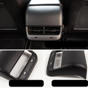 Tesla Model 3 USB Poort Cover V2 Beschermhoes Luchtrooster Auto Accessoires Interieur Styling NL BE