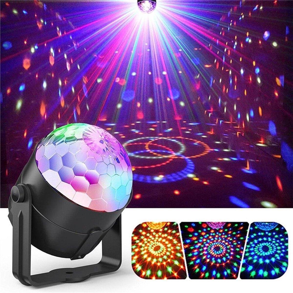 iBello Discobal Led Party Light met Afstandbediening -  voor Kinderen en Volwassenen - Feestverlichting - Disco Bal