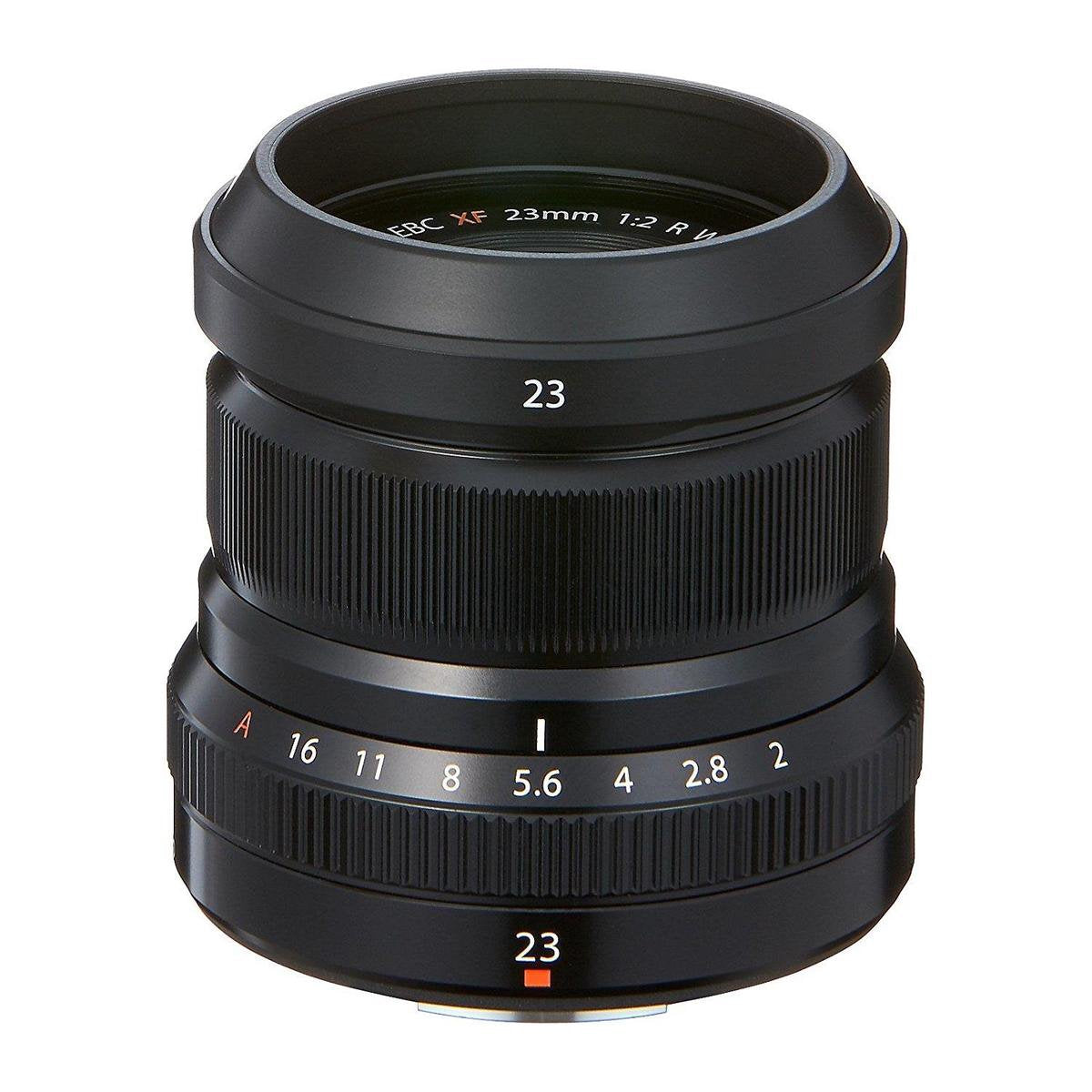 Fujifilm FUJINON XF23mm F2.0 R WR Zwart