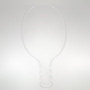 Plexiglas hand spatscherm preventiescherm spetterscherm ovaal mondkapje aanvulling kleurmasker