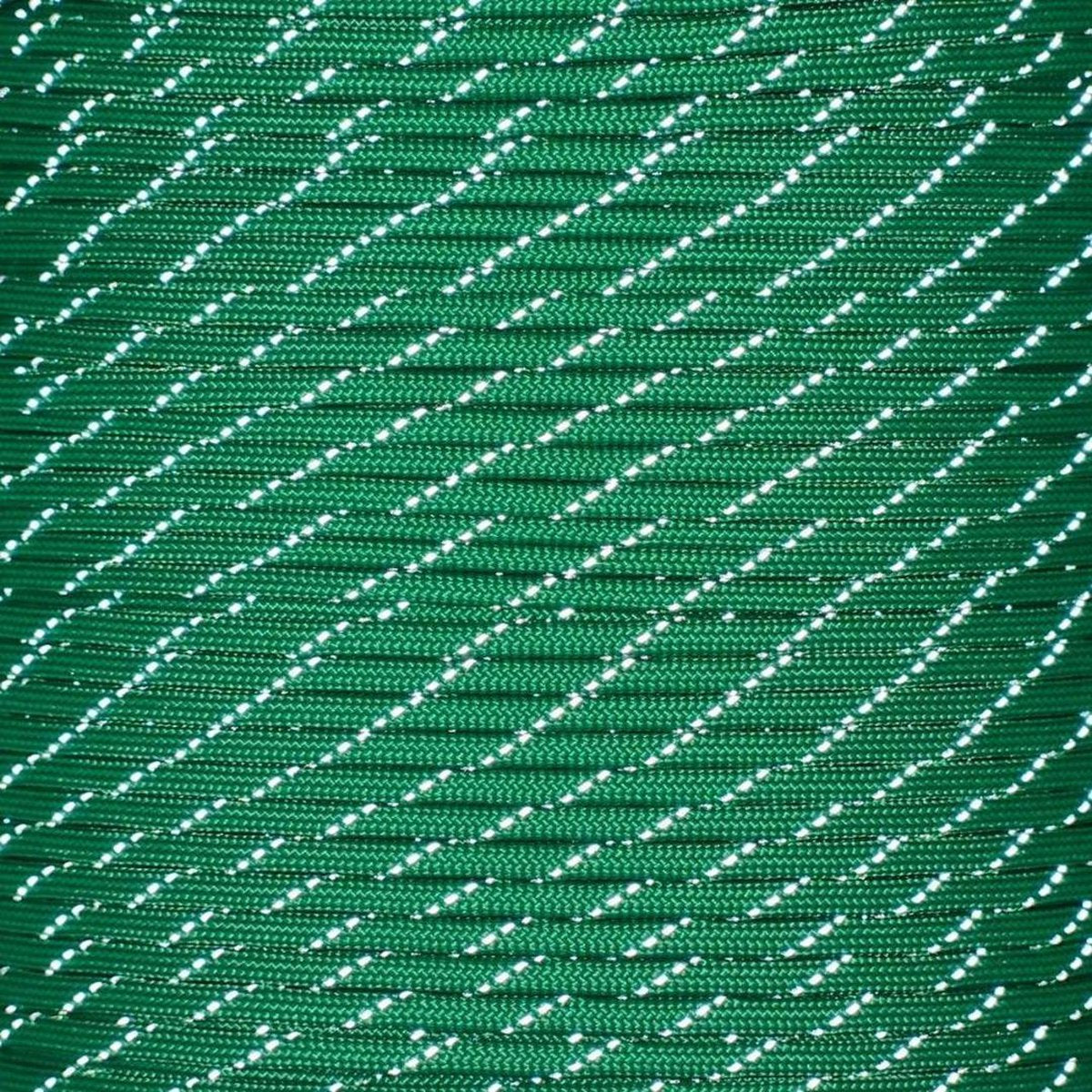 Paracord 550 Groen Reflecterend - Type 3 - 15 meter #54