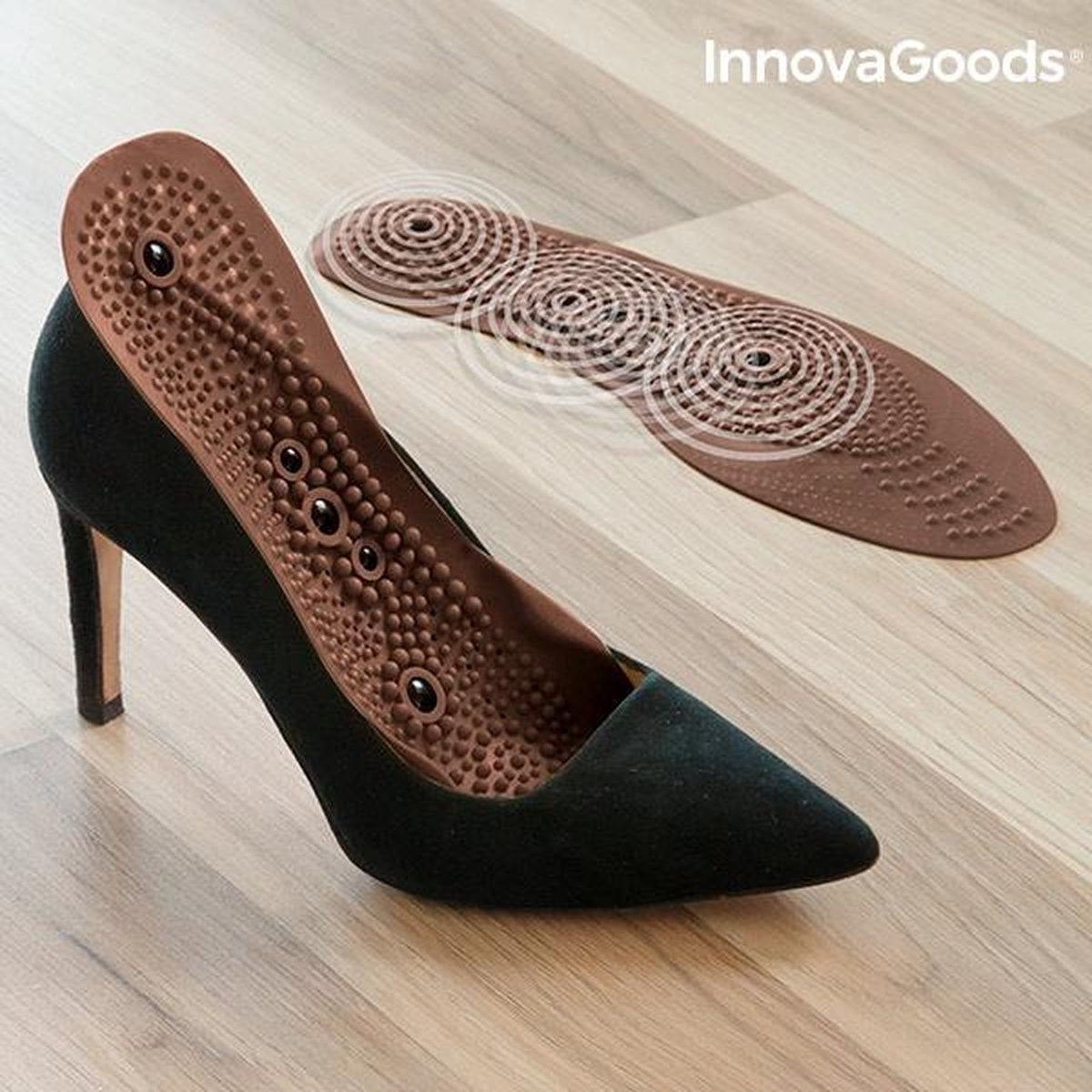 InnovaGoods Acupressuur Magnetische Inlegzolen