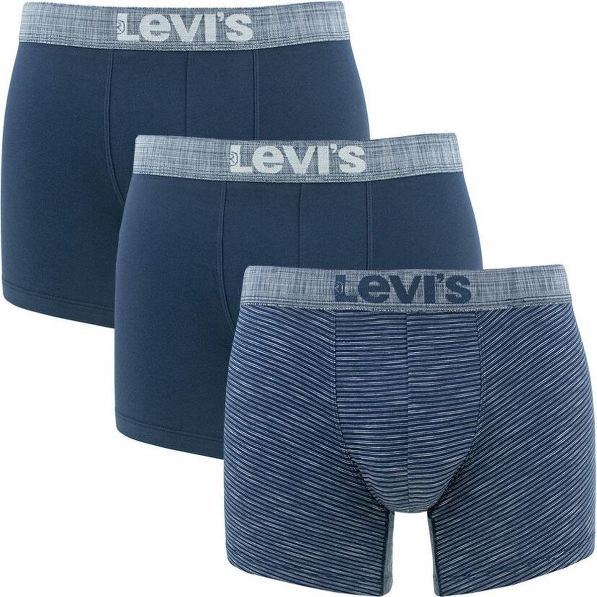 Levi's - denim 3-pack blauw - S
