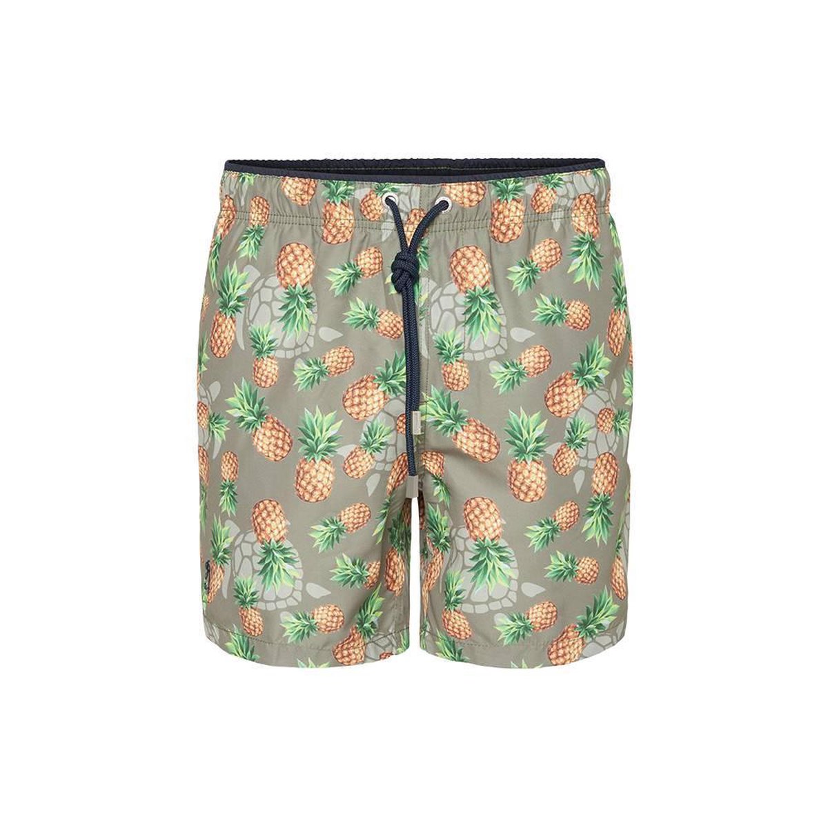 Ramatuelle Zwembroek Jongens - Tortola  - Maat 152 - Kleur  Groen / Khaki