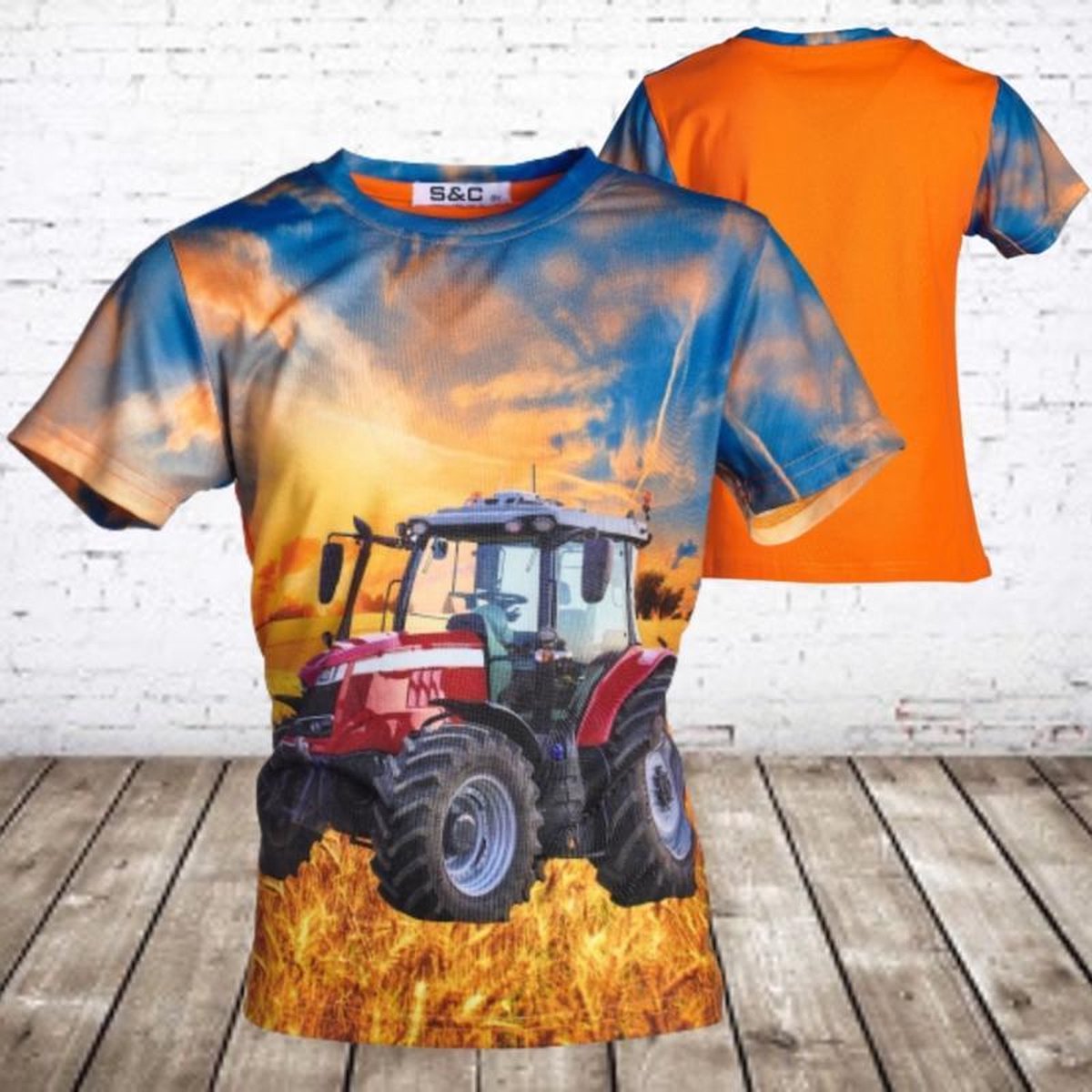S&C Trekker t-shirt h57 - 146/152