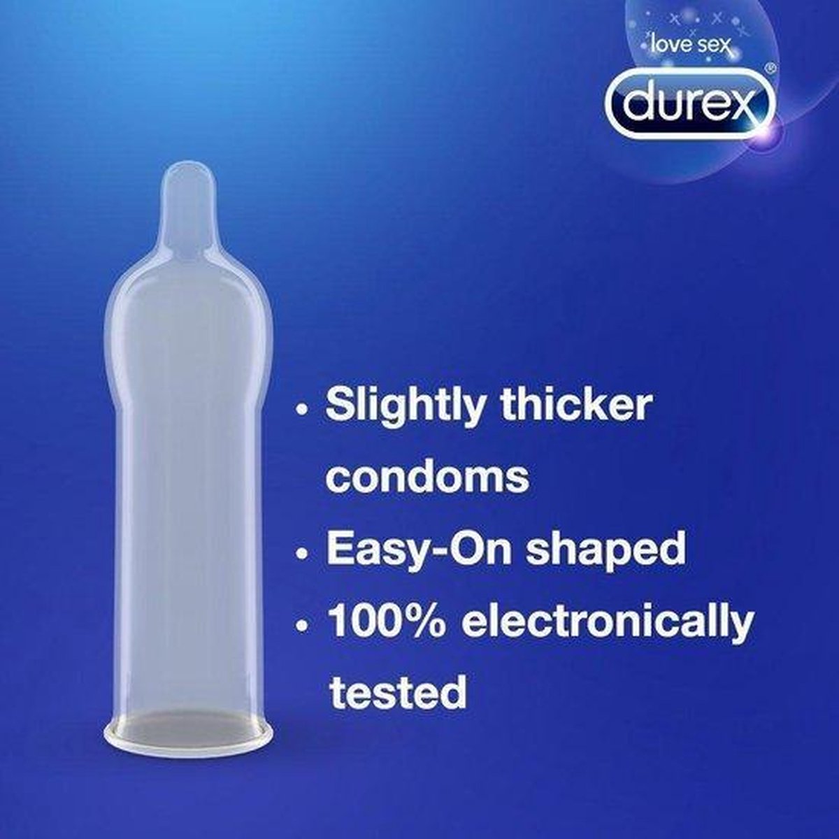 Extra veilig met de Durex Extra Safe 3 st