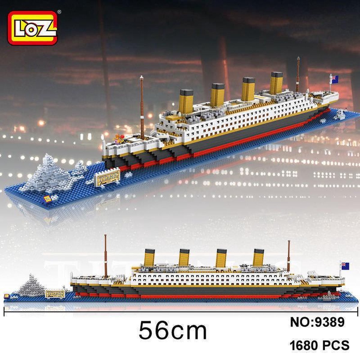 Titanic LOZ Blokken 3D 9389