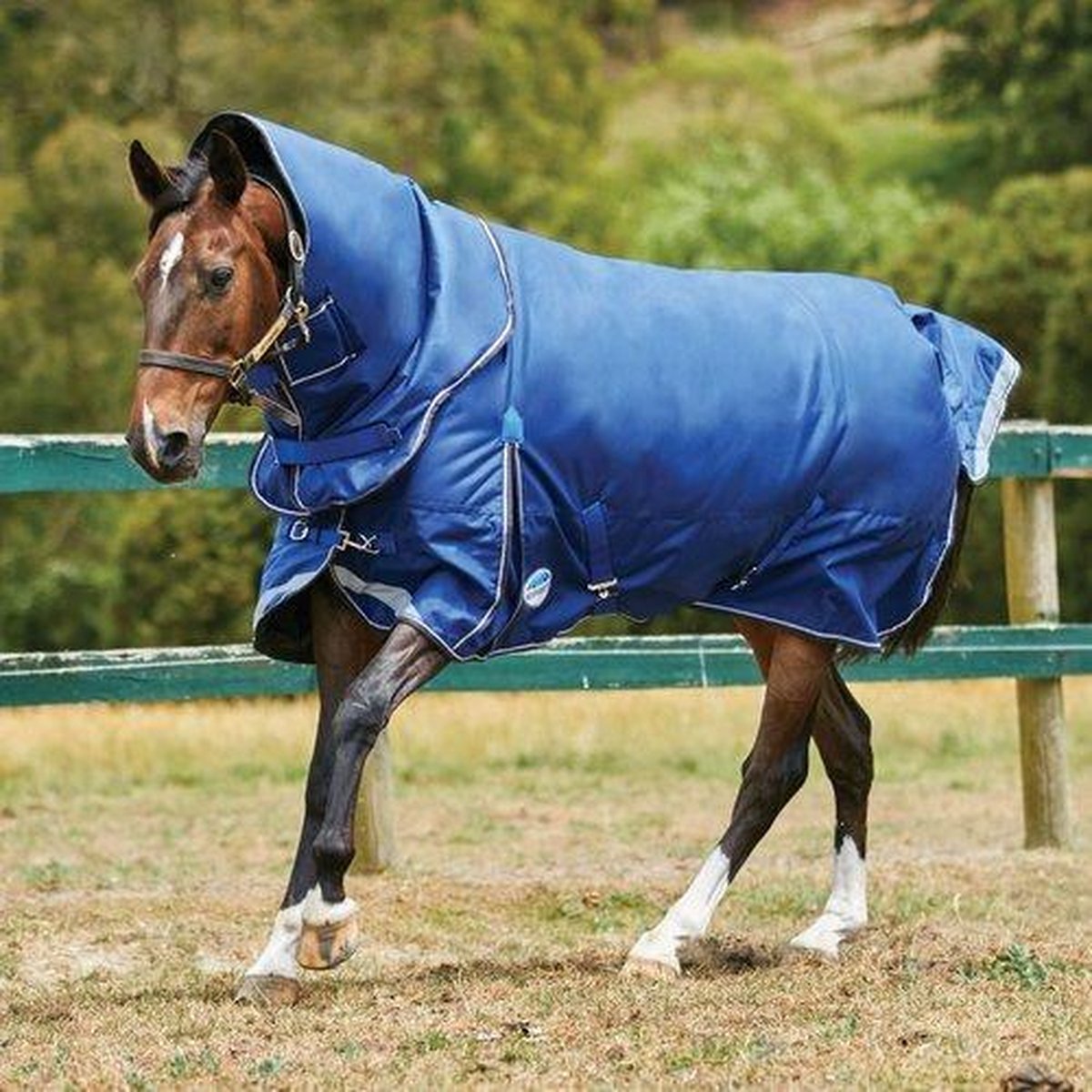 RelaxPets - Weatherbeeta - Winterdeken - Waterdicht - Afneembare Hals - Ultra Tough II - 360 gram - 195 cm