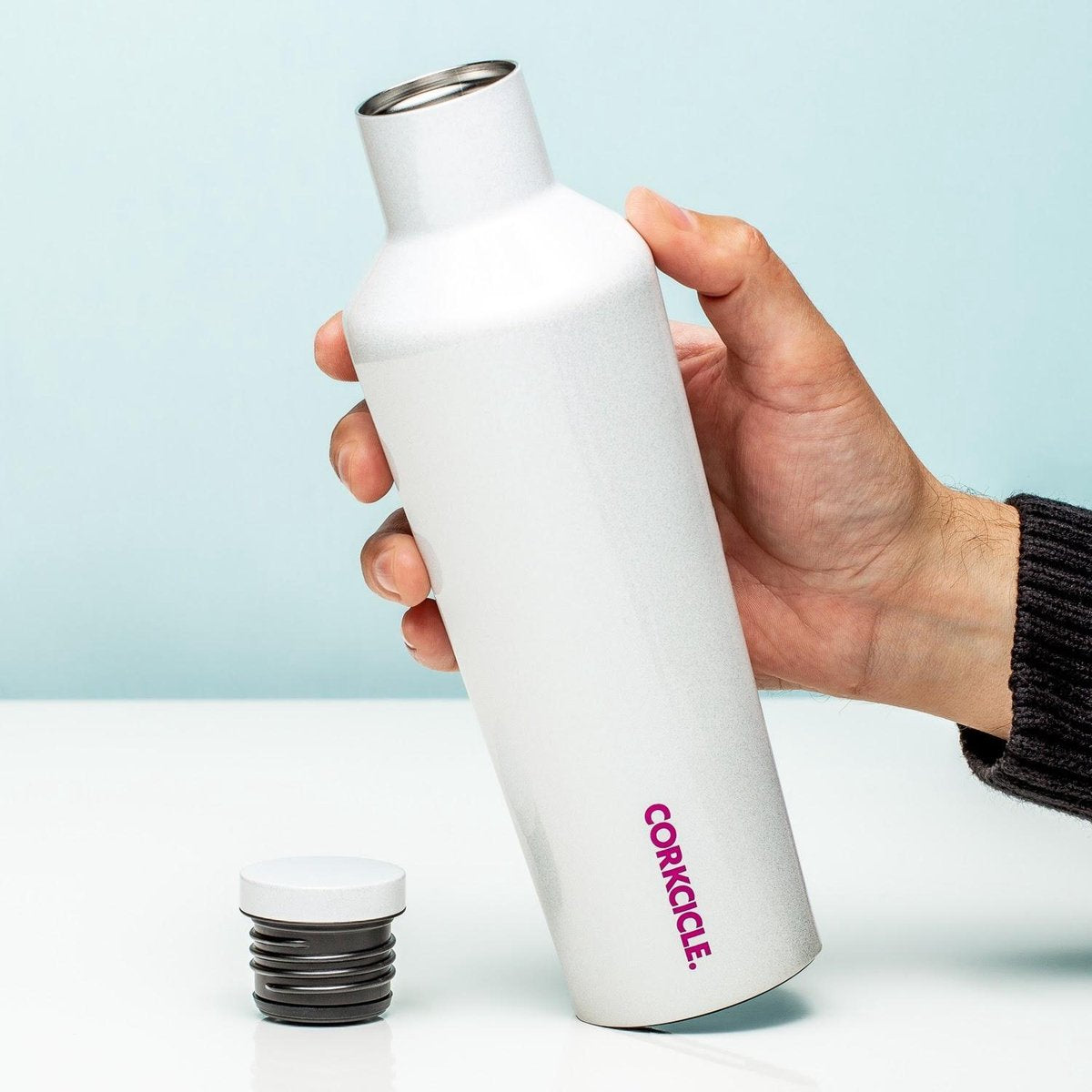Corkcicle Canteen Thermosfles 475 Ml - Unicorn Magic Iriserend