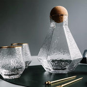 Karaf inclusief glazenset 2stuks| Kristalglas|Limonade Karaf|Inhoud 1L