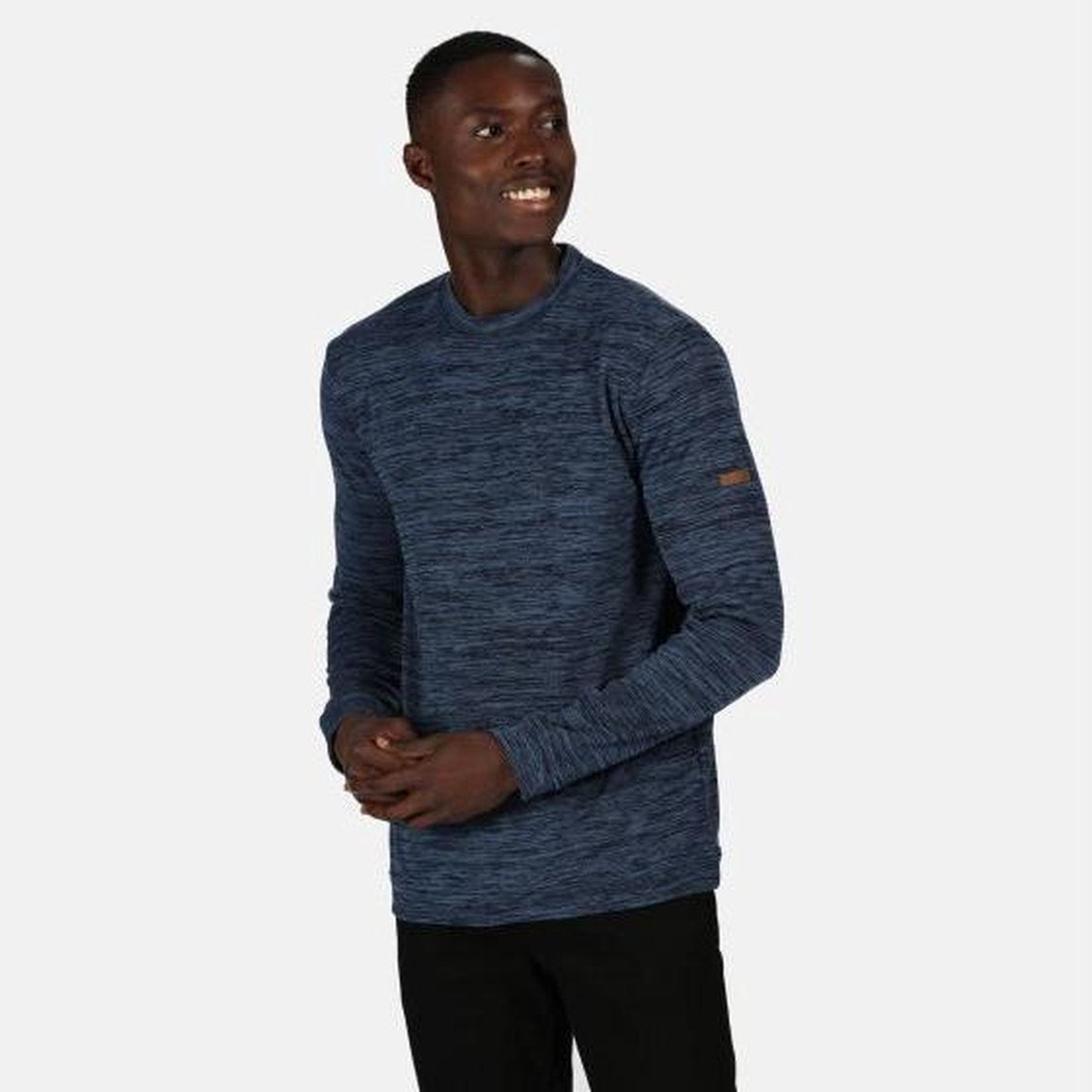 Leith Lichtgewichte Sweatshirt met ronde hals van Regatta voor Heren