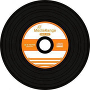 CD-R MediaRange 700MB 50pcs Spindel grammofoonplaatOptik bk