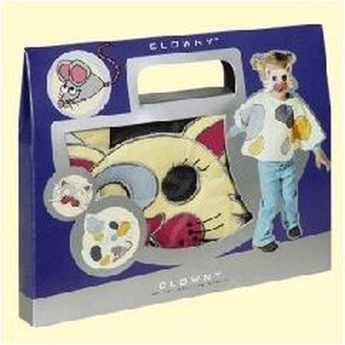 Clown Peuter Verkleedset Poes voor Carnaval