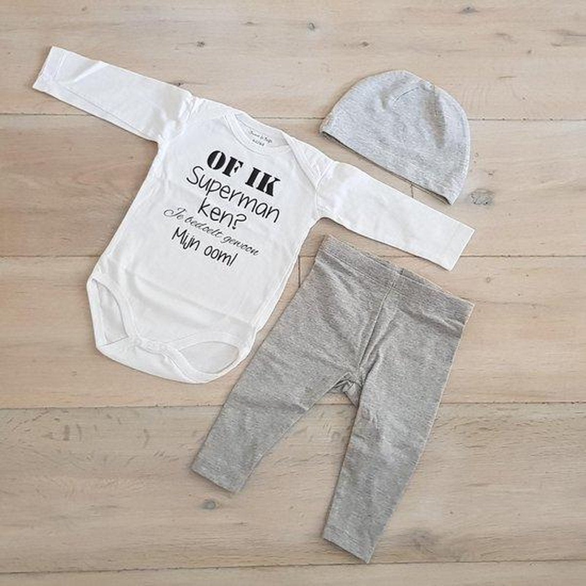 Baby cadeau geboorte meisje jongen set met tekst aanstaande zwanger kledingset pasgeboren unisex Bodysuit |  babykleding Huispakje | Kraamkado | Gift Set babyset kraamcadeau pakje babygeschenk babygeschenkset kraampakket