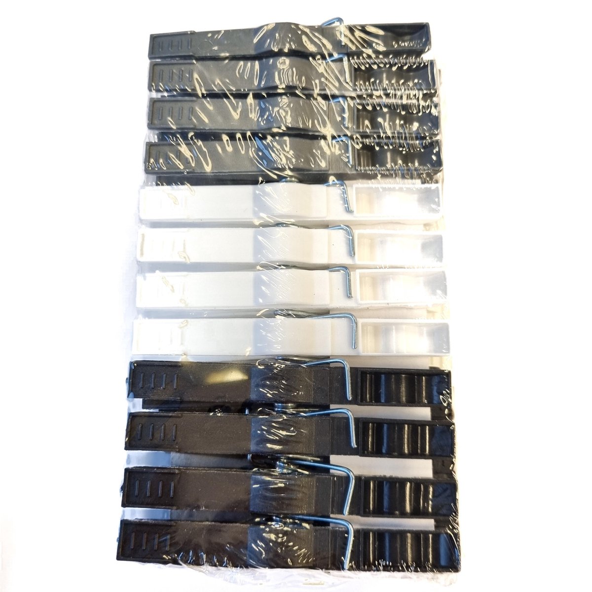 Plastic Knijpers | Plastic Wasknijpers | Kunststof Wasknijpers |  Plastic Clothes Pins | Wassen | Ophangen | 1 set = 24 knijpers in meerdere kleuren