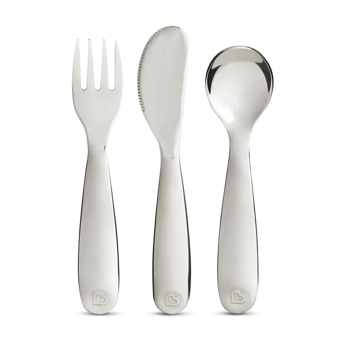 Munchkin Bestekset - 3-Delig - Polish Silver