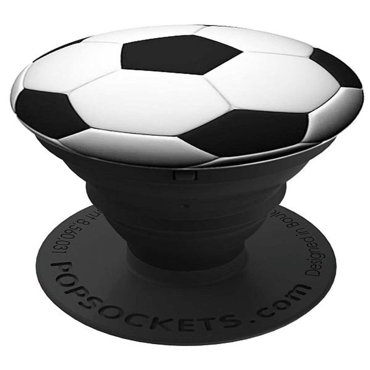Pop Up Phone Button Socket - Soccer Bal / Voetbal - Selfie Houder / Telefoonhouder (PopSocket style)