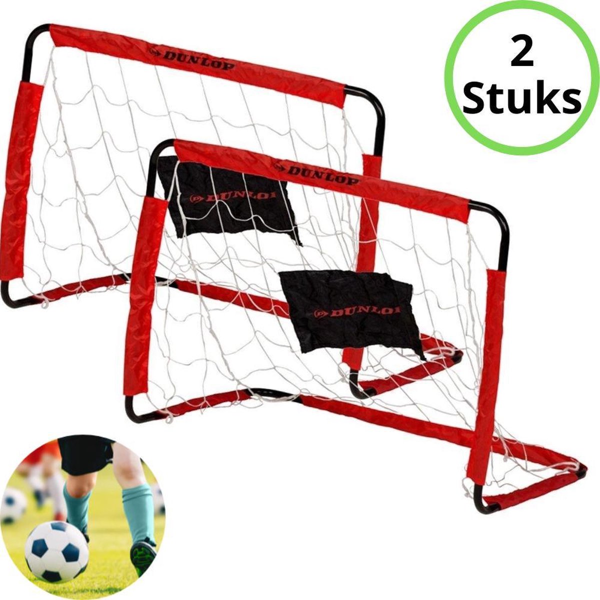 ProSummer Voetbalgoals - 2 stuks - Voetbal Doeltjes voor Kinderen
