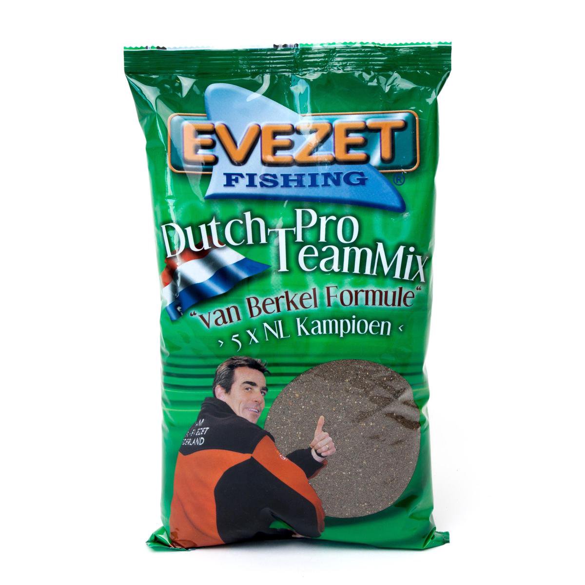 Evezet Dutch Pro Teammix Lokvoer - Lokvoer - 1 kg - Bruin