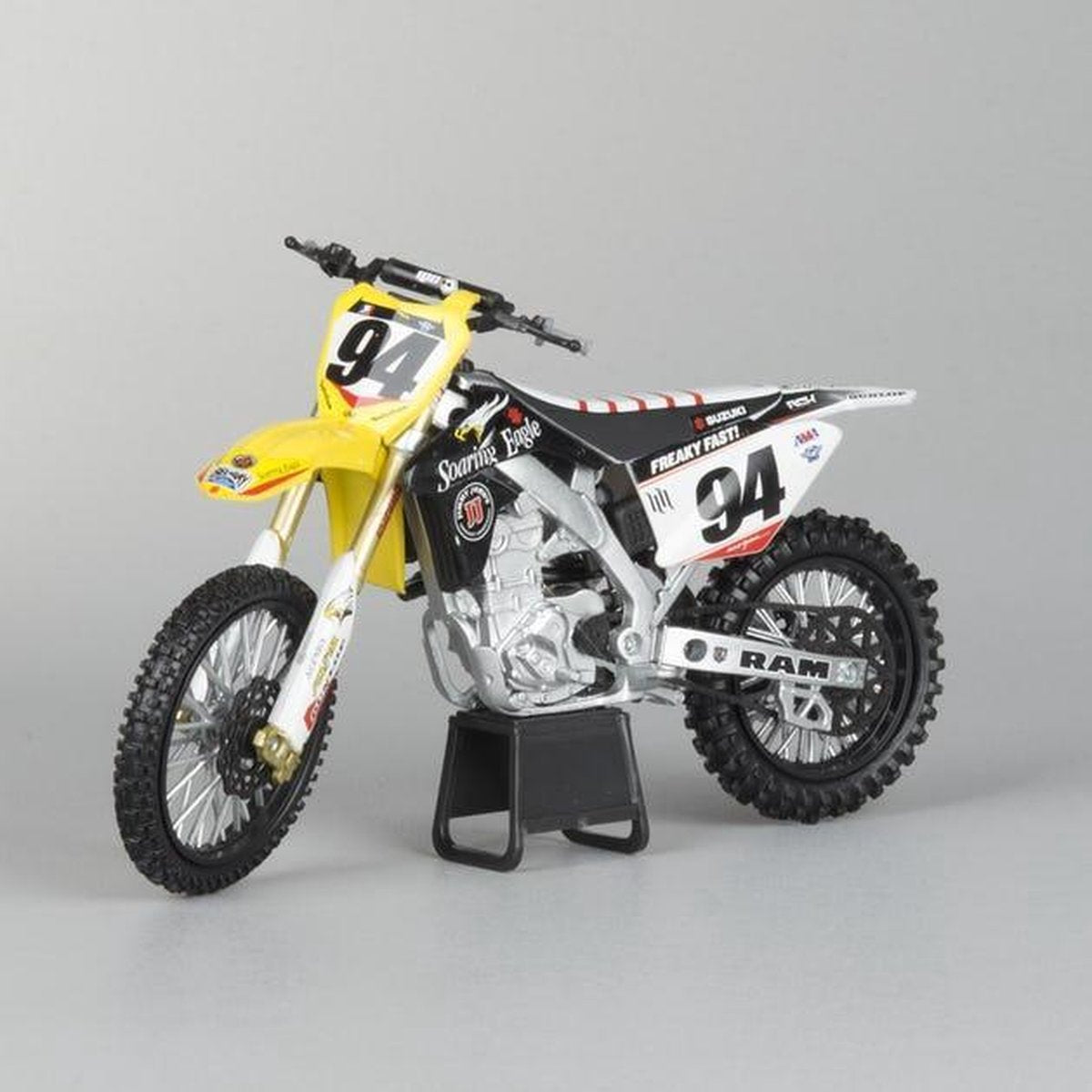 New-Ray Ken Roczen Suzuki RMZ450 Replica Mini Crossmotor 1/12 Schaalmodel
