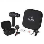 Matchu Sports - Massage gun - EvolveONE - Pro kwaliteit - Met 6 opzetstukken - Sterke accu (4-5u) - tot 3000 RPM