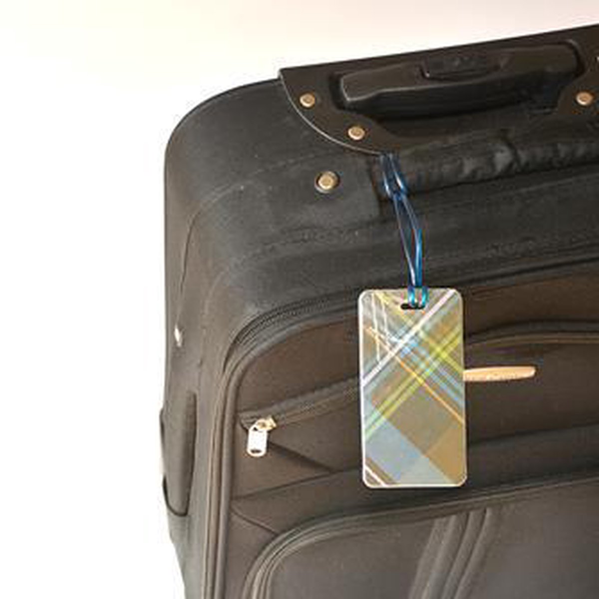Kofferlabel / bagagelabel Patroon met QR-code