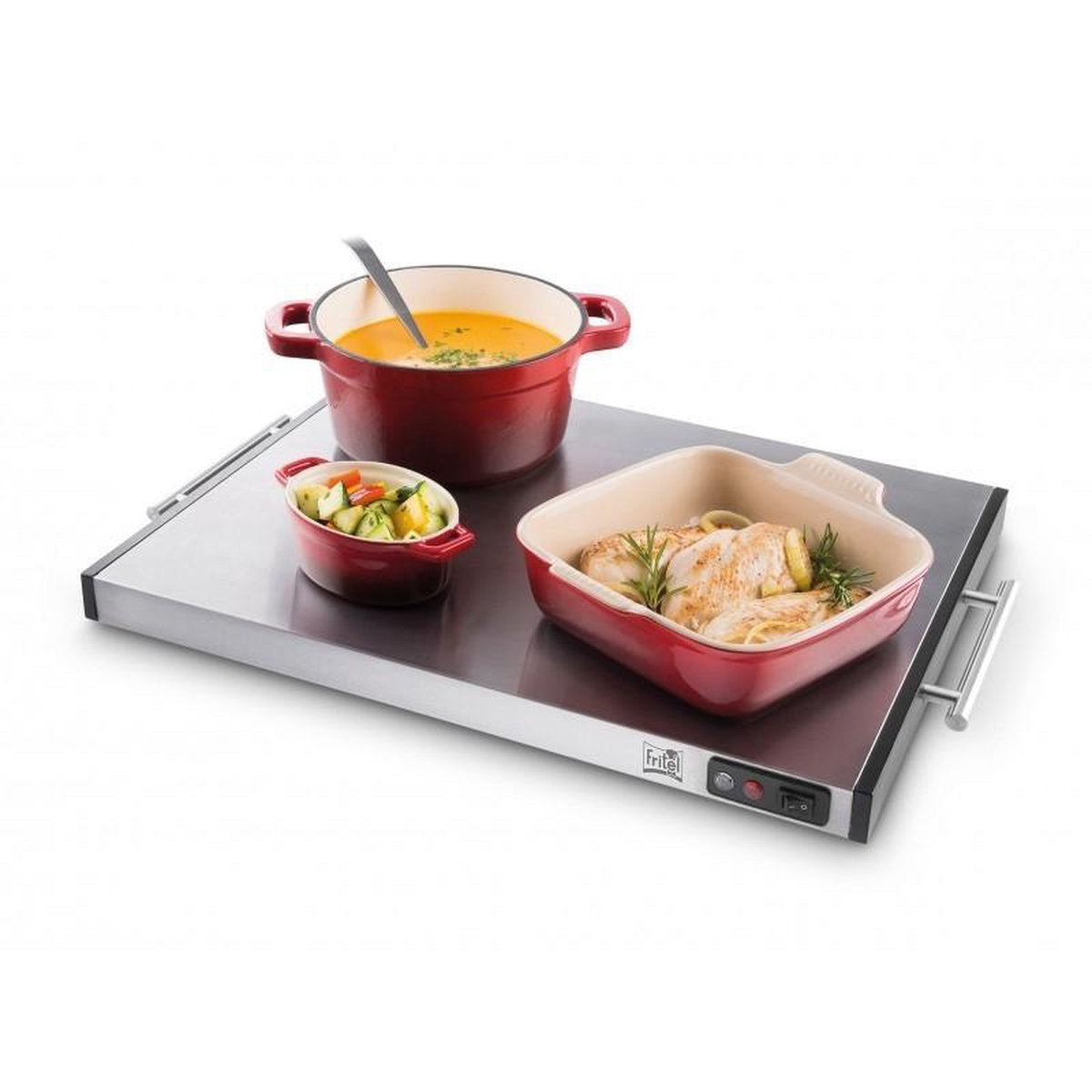 Fritel WT3498 Warmhoudplaat oplaadbaar XXL 1400W 54x41cm