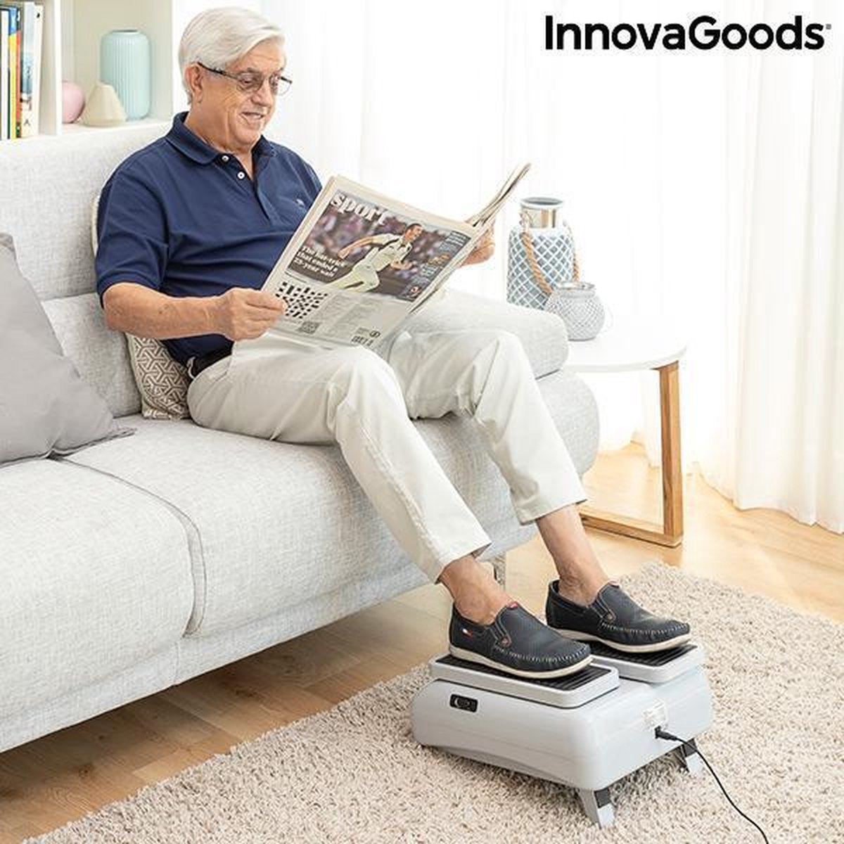 InnovaGoods Passieve benentrainer om te lopen tijdens het zitten Trekker