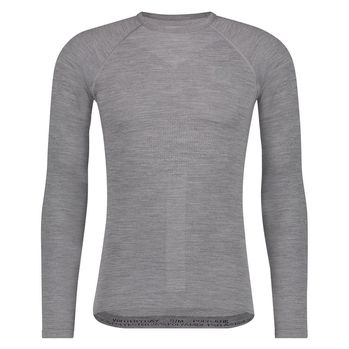 AGU Winterday Thermoshirt Lange Mouw Merino Wol - Zwart - XXL