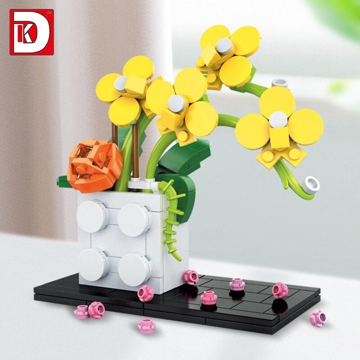 DK 3012 - Flowers World Bouquet - 267 onderdelen - Lego Compatibel - Bouwdoos
