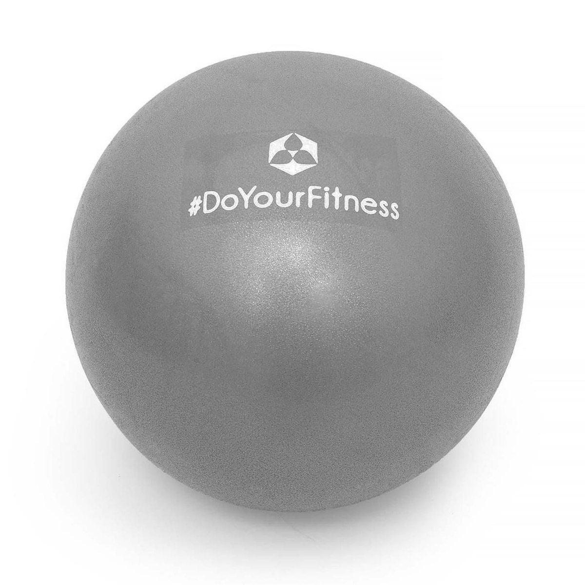 #DoYourFitness - Mini Pilates Bal - »Balle« - Gymnastiekbal: Effectieve training voor spierspijn - 23cm - grijs